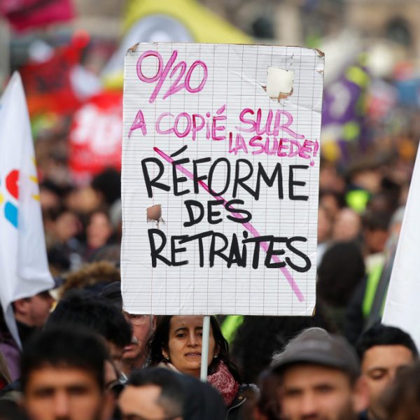 French unions rally workers for widespread strikes against pensions reform